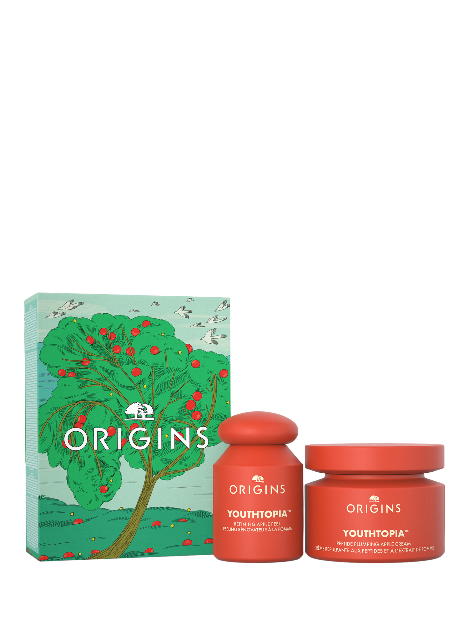 Product image 1 of 3, which shows Origins Youthtopia™ Plumping & Smoothing Essentials Skincare Gift Set