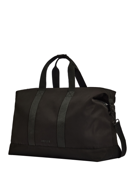 Antler Icon Weekender Holdall Cabin Bag, Black, Black