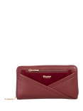 Dune London Kelbey Hidden Pouch Purse, Burgundy
