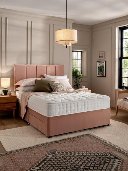 Silentnight Sleep Retreat Comfort 1000 Mirapocket® Spring Mattress, Medium/Firm Tension, King Size - view 2, White