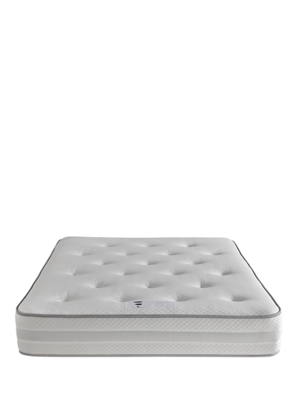 Silentnight Sleep Retreat Memory Ortho 1400 Mirapocket® Spring Mattress, Extra Firm Tension, Single, White