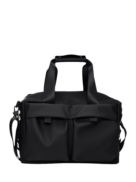 Rains Small Otaru Weekend Bag, 23L, 01 Black, 01 Black