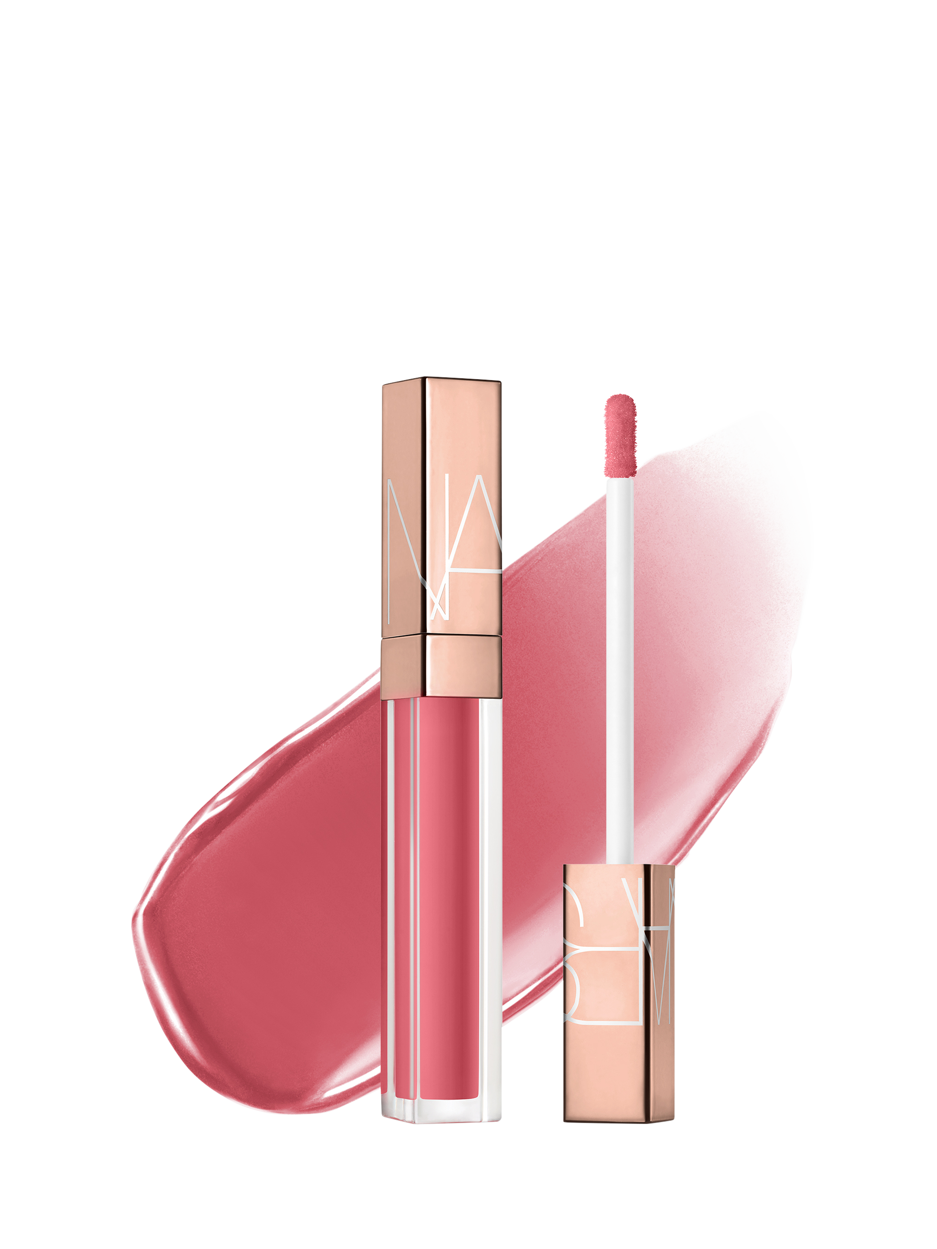 Product image 1 of 6, which shows NARS Afterglow Lip Shine, Dolce Vita