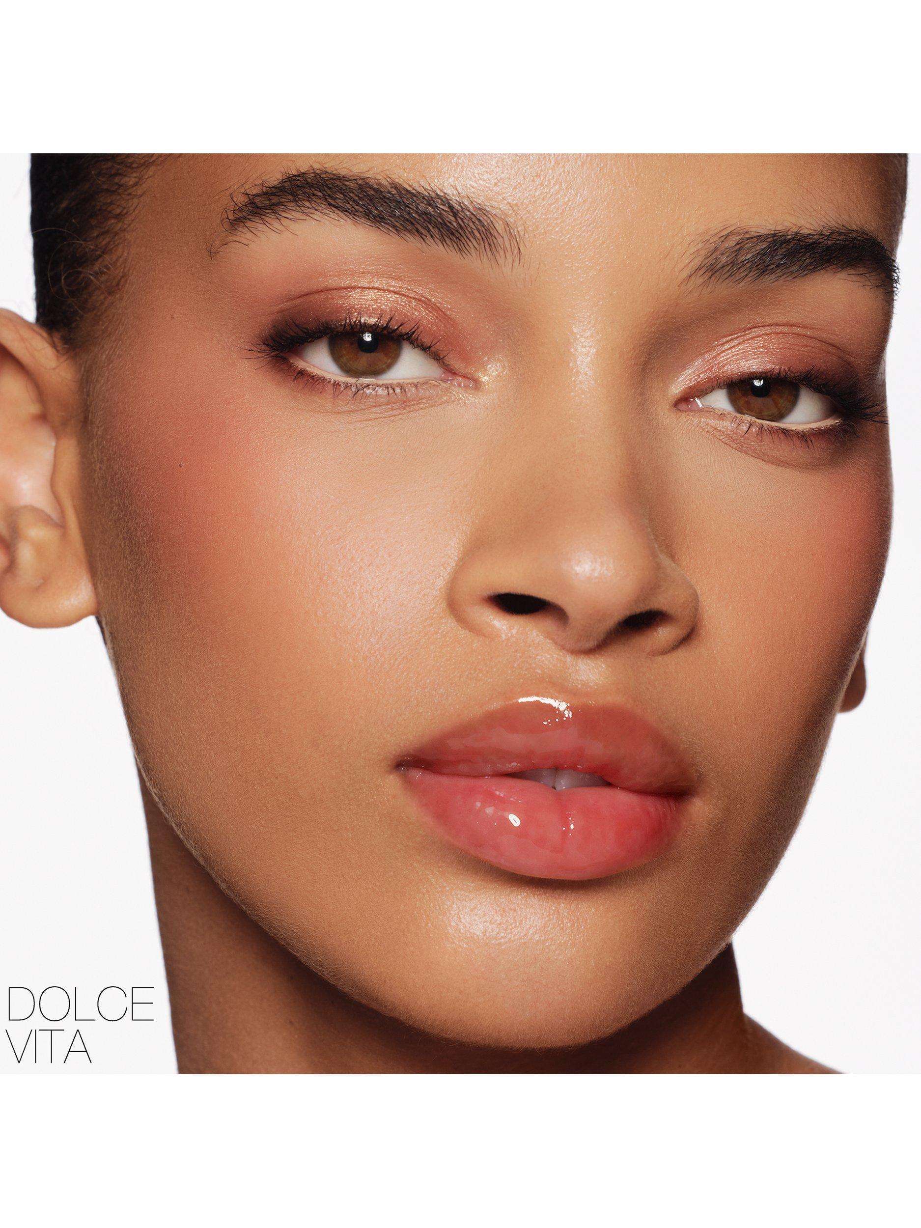 Product image 4 of 6, which shows NARS Afterglow Lip Shine, Dolce Vita