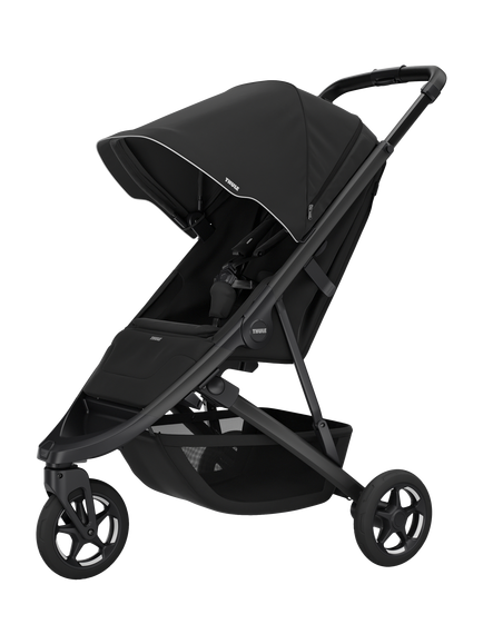Thule Spring 2 Stroller, Black, Black