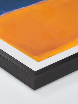 John Lewis Mark Rothko 'Untitled, 1950' Framed Print & Mount, 104 x 73.5cm, Blue/Orange - view 2, Multi
