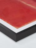 John Lewis Mark Rothko 'Untitled Red, c.1956' Framed Print & Mount, 88.5 x 58.5cm, Red