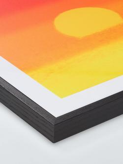 John Lewis Andy Warhol 'Sunset (Orange and Yellow), 1972' Framed Print & Mount, 52.5 x 52.5cm - view 2, Orange