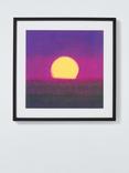 John Lewis Andy Warhol 'Sunset (Purple), 1972' Framed Print & Mount, 52.5 x 52.5cm