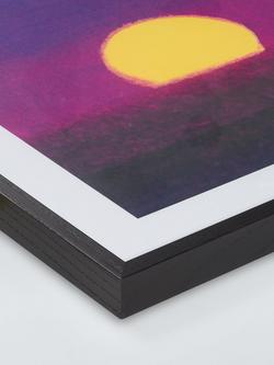 John Lewis Andy Warhol 'Sunset (Purple), 1972' Framed Print & Mount, 52.5 x 52.5cm - view 2, Purple