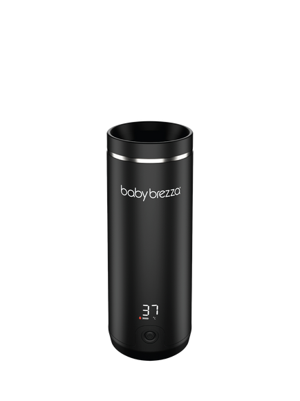 Baby Brezza SuperFast Portable Bottle Warmer, Black, Black