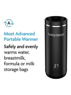Baby Brezza SuperFast Portable Bottle Warmer, Black - view 2, Black