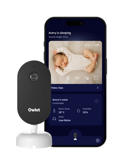 Owlet Dream Sight Baby Monitor, White, White