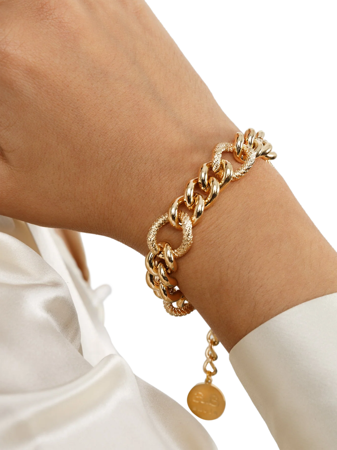 Product image 2 of 3, which shows By Alona Lana Bracelet, Gold