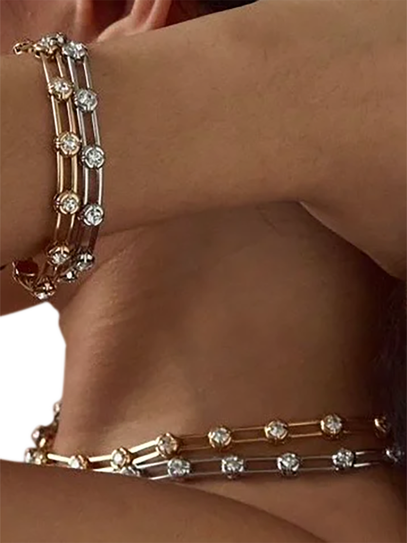 Product image 2 of 4, which shows By Alona Olympia Bracelet, Silver