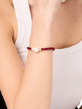 By Alona Verity Bracelet, Red/Gold