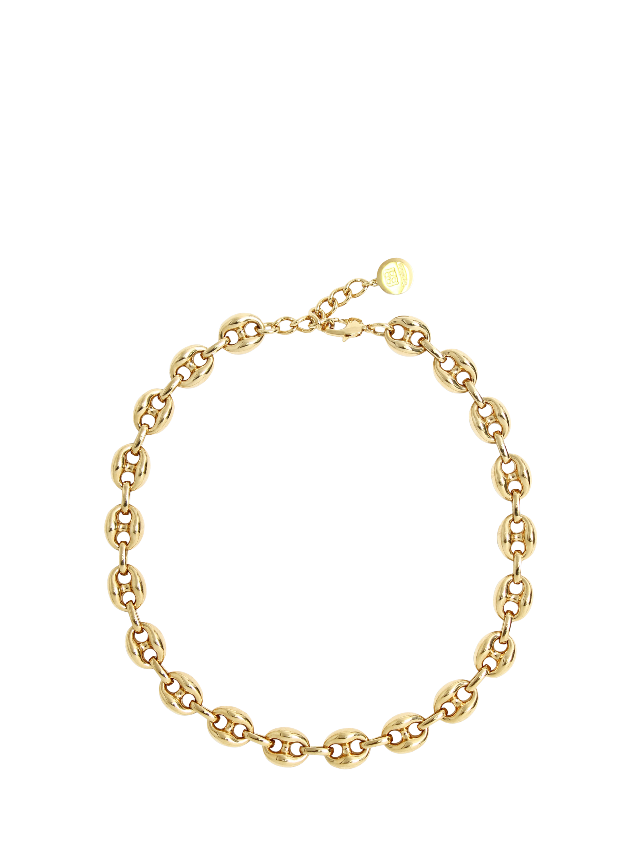 Product image 1 of 3, which shows By Alona Capri Necklace, Gold