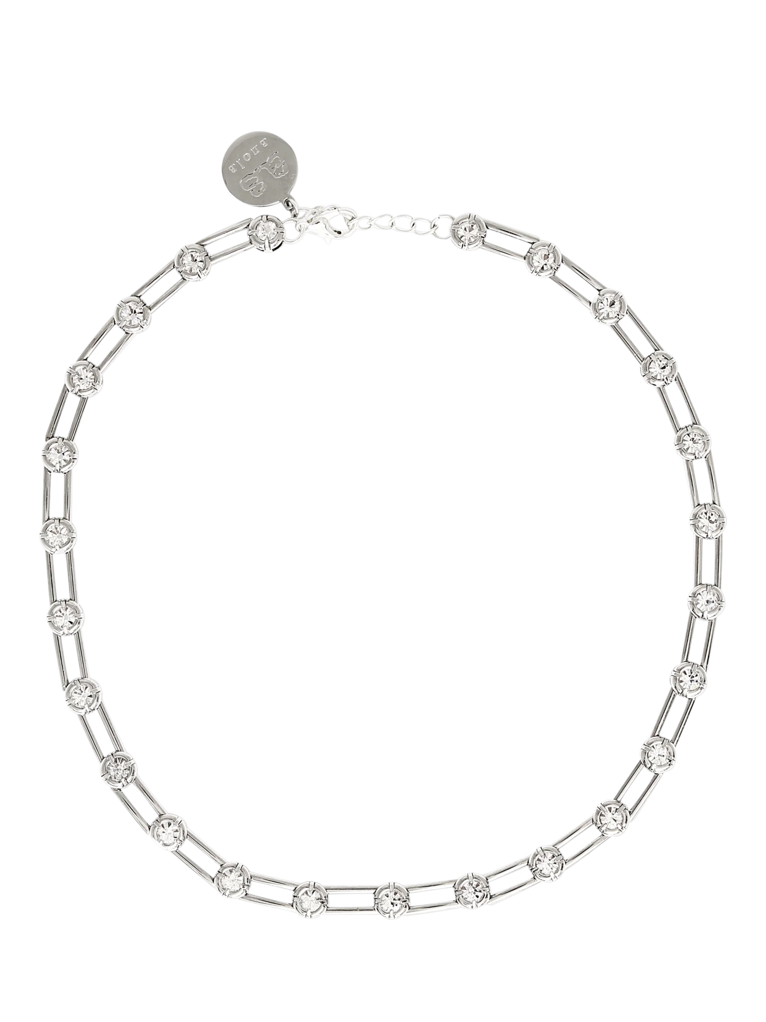 Product image 1 of 4, which shows By Alona Olympia Necklace, Silver