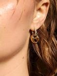 By Alona Capri Huggie Hoop Earrings, Gold