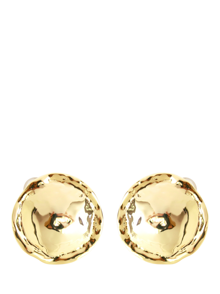 By Alona Dune Clip Earrings, Gold