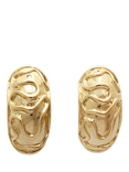By Alona Noa Clip Earrings, Gold