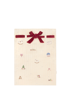 Avery Row Embroidered Christmas Presents Sack