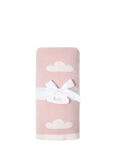 Katie Loxton Printed Baby Blanket, Pink