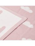 Katie Loxton Printed Baby Blanket, Pink