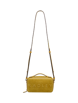 Radley Calvert Road Leather Mini Camera Bag, Ochre