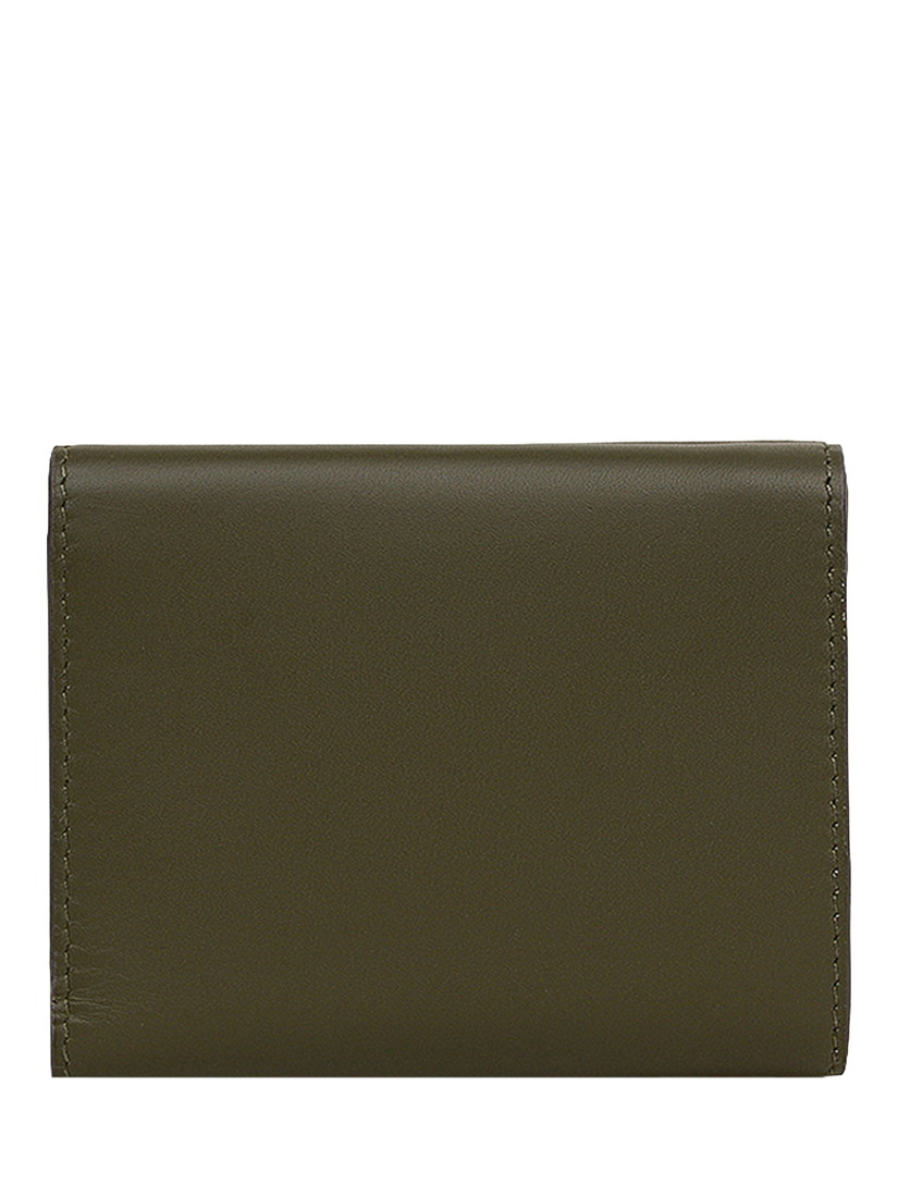 Product image 2 of 4, which shows Radley Pockets Tri Fold Leather Purse, Pine Needle