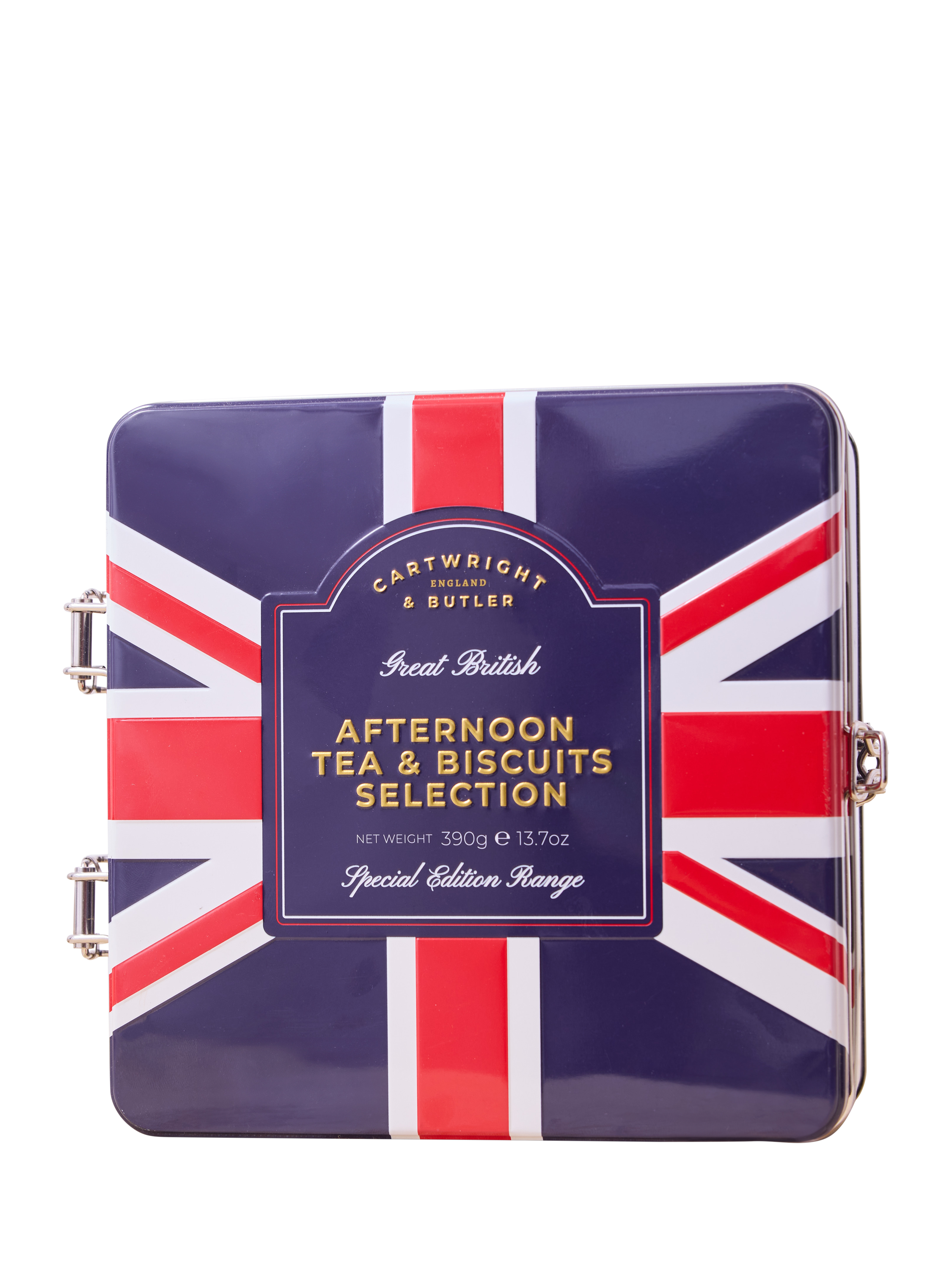Cartwright & Butler Afternoon Tea & Biscuits Selection Gift Tin, 390g