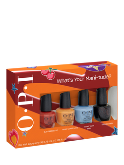 OPI What's Your Mani-tude? Mini Nail Lacquer Collection, 4 x 3.75ml - view 2, 