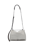 Radley The Mercer Faux Croc Medium Flap-Over Shoulder, White