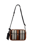 Radley Hadleigh Place Striped Small Crossbody Bag, Snow