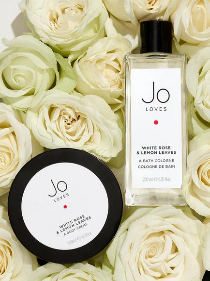 Jo Loves A Bath Cologne White Rose & Lemon Leaves, 200ml - view 2, 