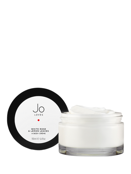Jo Loves A Body Crème White Rose & Lemon Leaves, 190ml, 
