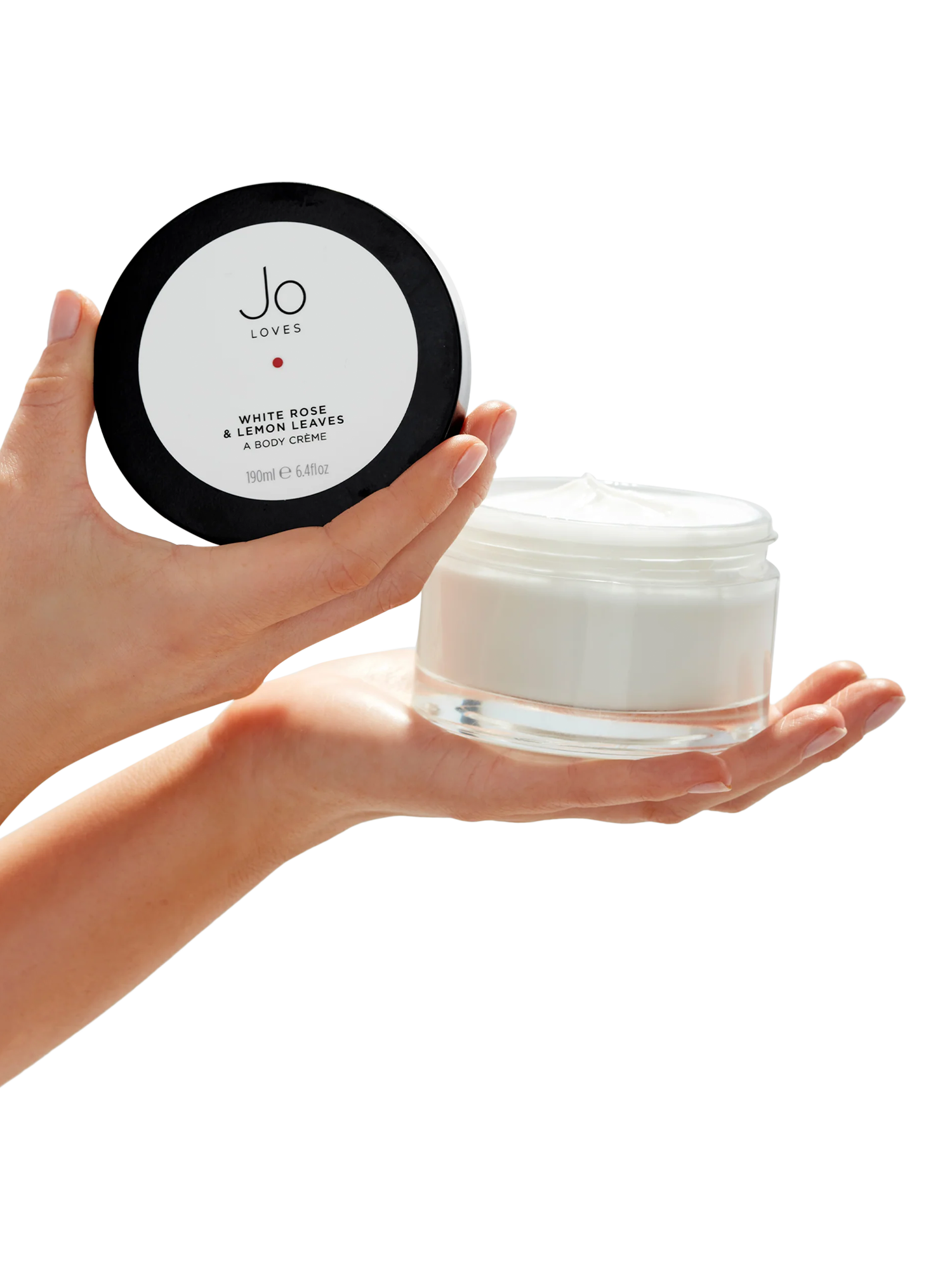 Product image 2 of 2, which shows Jo Loves A Body Crème White Rose & Lemon Leaves, 190ml