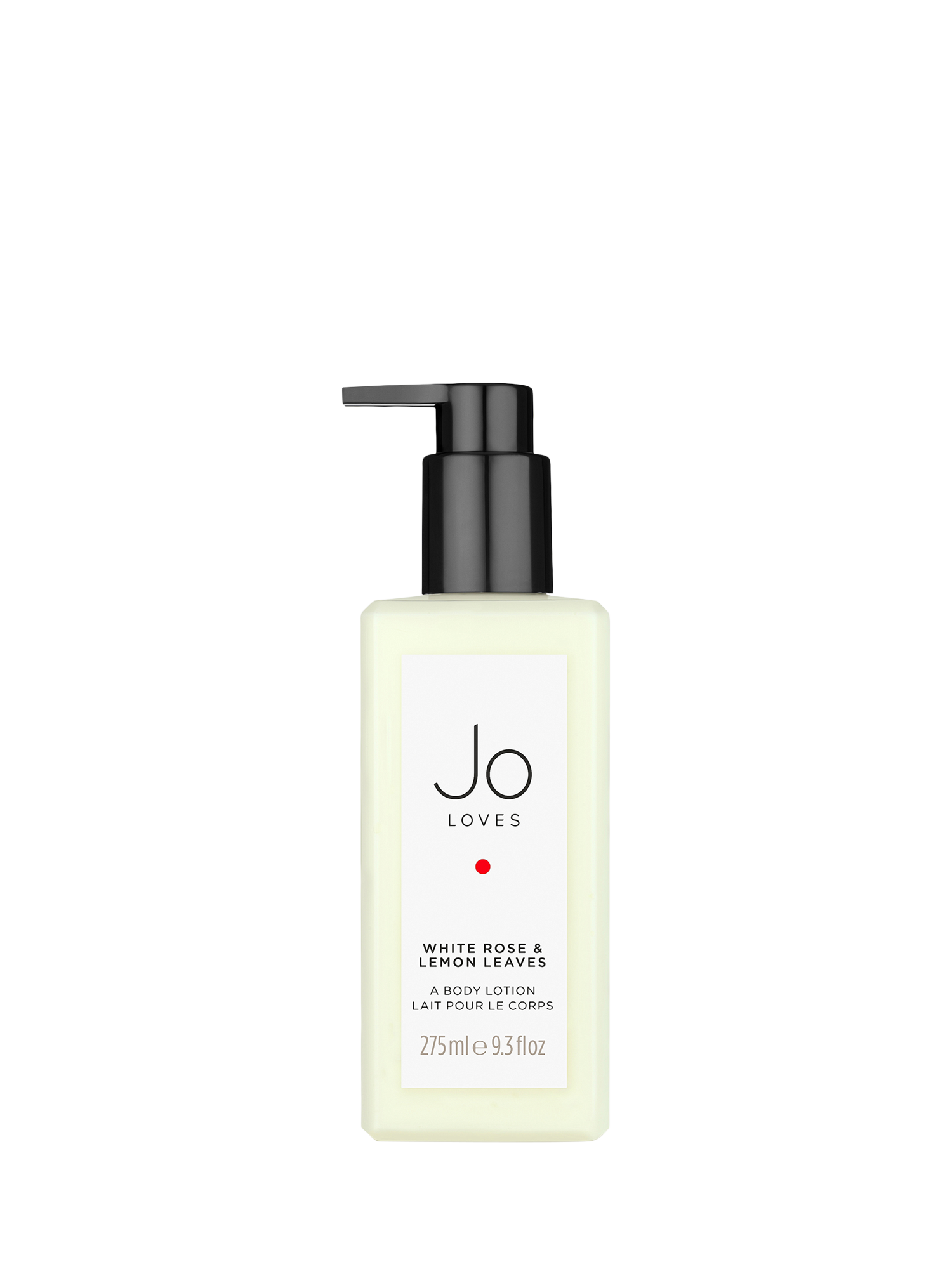 Product image 1 of 2, which shows Jo Loves A Body Lotion White Rose & Lemon Leaves, 275ml