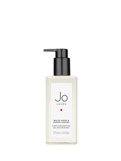 Jo Loves A Bath & Shower Gel White Rose & Lemon Leaves, 275ml, 