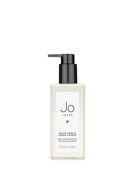Jo Loves A Bath & Shower Gel White Rose & Lemon Leaves, 275ml, 
