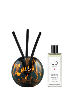 Jo Loves A Fragrance Diffuser Amber Lime & Bergamot, 200ml, 