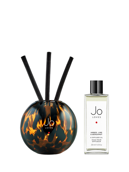 Jo Loves A Fragrance Diffuser Amber Lime & Bergamot, 200ml, 