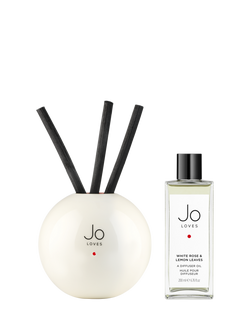Jo Loves A Fragrance Diffuser White Rose & Lemon Leaves, 200ml, 
