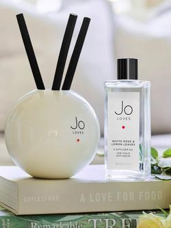 Jo Loves A Fragrance Diffuser White Rose & Lemon Leaves, 200ml - view 2, 
