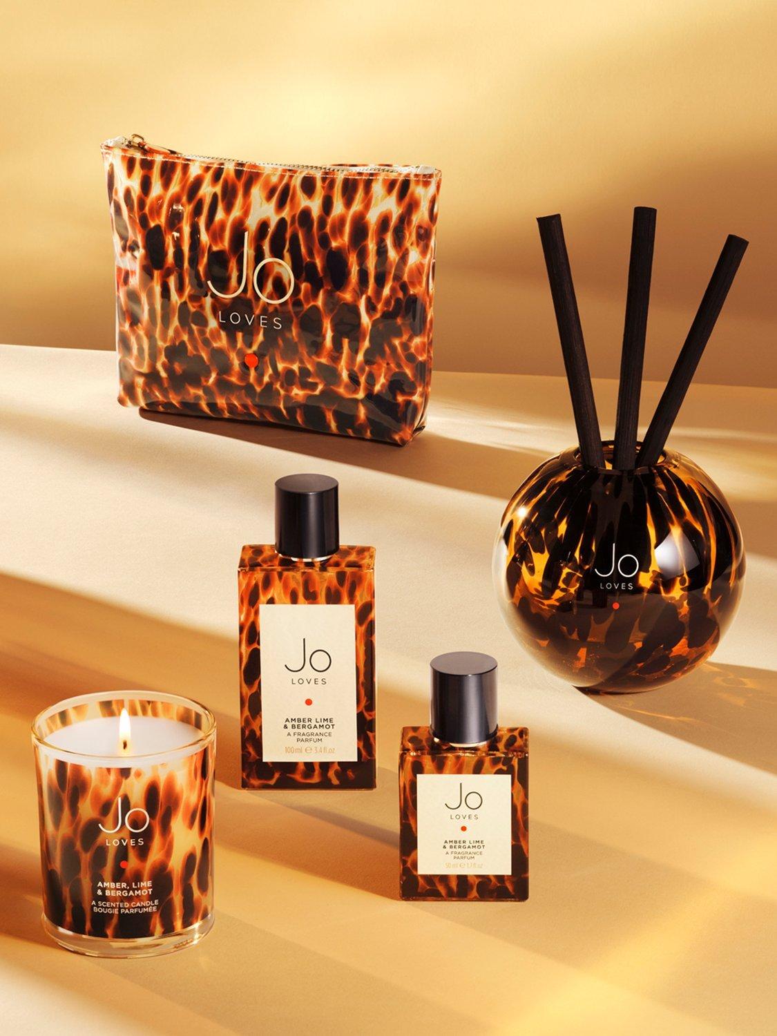 Product image 3 of 3, which shows Jo Loves A Luxury Travel Collection Amber, Lime & Bergamot Fragrance Gift Set