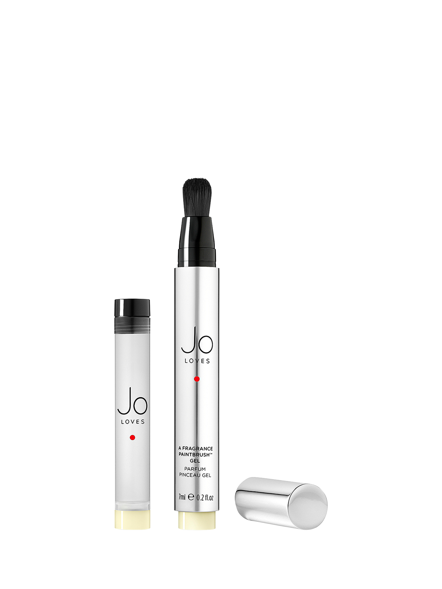 Product image 1 of 2, which shows Jo Loves A Fragrance Paintbrush White Rose & Lemon Leaves, 7ml