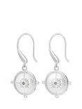 Dower & Hall True North Compass Drop Earrings