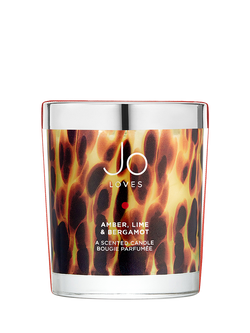Jo Loves A Home Candle Amber Lime & Bergamot, 185g, 