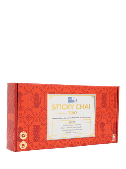 Bird & Blend Sticky Chai Trio, 3x 90g, 