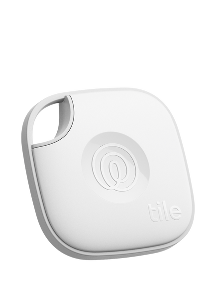 Life360 Tile Mate Keys/Item Finder with Bluetooth Tracker, iOS & Android Compatible, Pack of 1, White, White